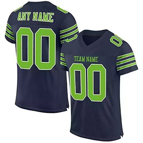 2024 Youth NFL custom throwback blue nike jersey style 5